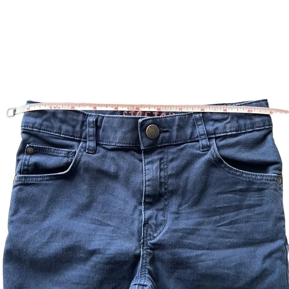 H&M girls stretch blue jeans. Size 6/7